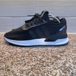 adidas Black and White Low-Top Athletic Sneakers